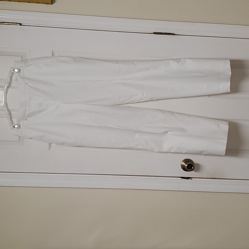 Women's white long pants 346 Brooks Brothers advantage